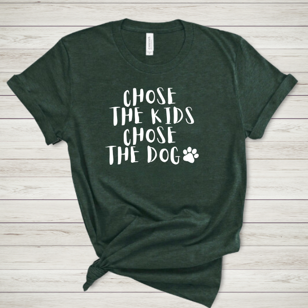 CHOSE THE KIDS CHOSE THE DOG